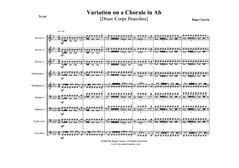 Variation on a Chorale In Ab (Drum Corps)