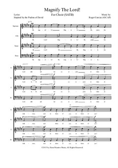 Magnify The Lord (SATB)